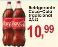 Federzoni Supermercados Refrigerante Coca-Cola tradicional oferta