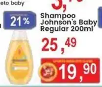 Federzoni Supermercados Shampoo johnson's baby regular oferta