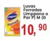 Federzoni Supermercados Luvas Forradas Limppano o Par oferta