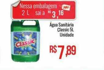 Agua Sanitaria Classic