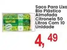 Federzoni Supermercados Saco Para Lixo Bio Plástico Almofada Citronela oferta