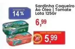 Federzoni Supermercados Sardinha Coqueiro Ao Óleo | Tomate oferta