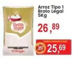 Federzoni Supermercados Arroz tipo 1 broto legal oferta