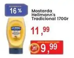 Federzoni Supermercados Mostarda hellmann's tradicional oferta