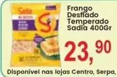Federzoni Supermercados Frango Desfiado Temperado Sadia oferta
