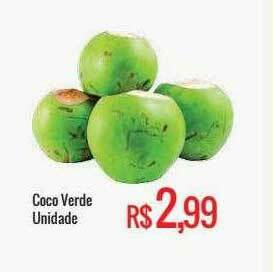 Mart Minas Coco Verde oferta