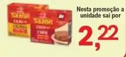 Federzoni Supermercados Sazon c/ refeição oferta