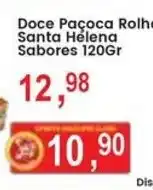 Federzoni Supermercados Doce Paçoca Rolha Santa Helena Sabores oferta