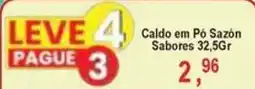 Federzoni Supermercados Caldo em Pó Sazón Sabores oferta