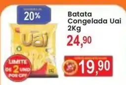 Federzoni Supermercados Batata Congelada Uai oferta