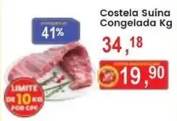 Federzoni Supermercados Costela Suína Congelada oferta