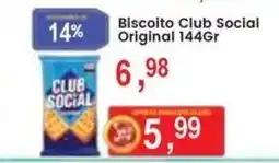 Federzoni Supermercados Biscoito club social original oferta