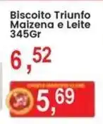 Federzoni Supermercados Biscoito Triunfo Maizena e Leite oferta