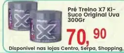 Federzoni Supermercados Pré Treino X7 Ki-Suco Original Uva oferta
