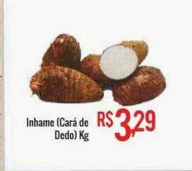 Mart Minas Inhame Cará De Dedo oferta