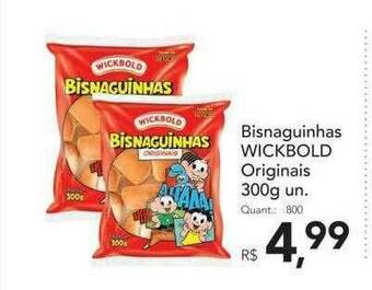 Supermercados Koch Bisnaguinhas Wickbold Originais oferta
