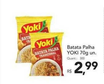 Supermercados Koch Batata Palha Yoki oferta