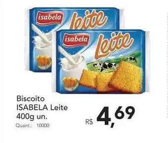 Supermercados Koch Biscoito Isabela Leite oferta