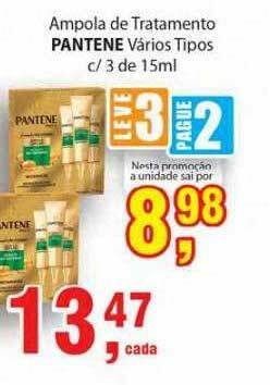 Supermercados Mundial Ampola De Tratamento Pantene Varios Tipos oferta