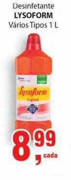 Supermercados Mundial Desinfetante Lysoform Varios Tipos oferta