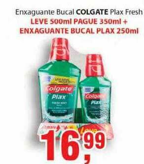 Supermercados Mundial Enxaguante Bucal Colgate Plax Fresh oferta