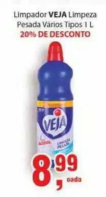 Supermercados Mundial Limpador Veja Limpeza Pesada Varios Tipos 20% De Desconto oferta