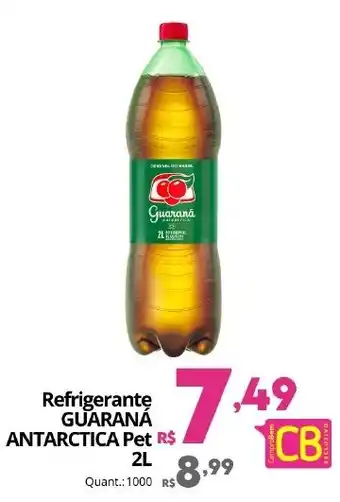 Refrigerante guaraná antarctica pet