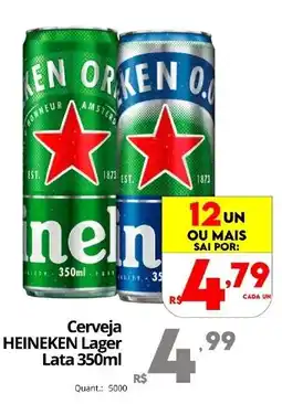 Althoff Supermercados Cerveja heineken lager oferta