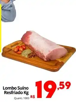 Althoff Supermercados Lombo Suíno Resfriado Kg oferta