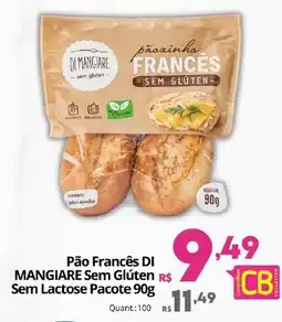 Althoff Supermercados Pão Francês Di Mangiare Sem Glúten oferta