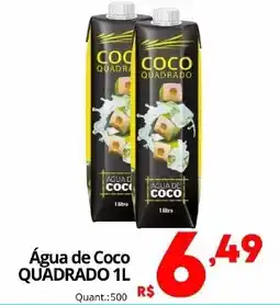 Althoff Supermercados Água de Coco Quadrado oferta