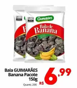 Althoff Supermercados Bala guimarães banana pacote oferta