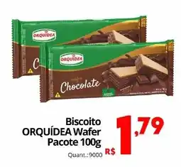 Althoff Supermercados Biscoito Orquídea Wafer oferta