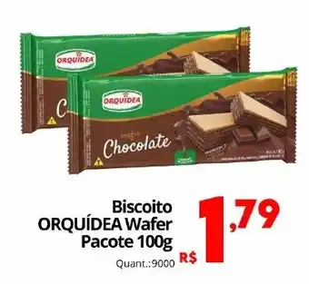 Biscoito Orquídea Wafer
