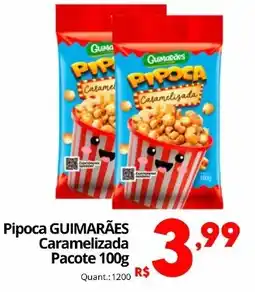 Althoff Supermercados Pipoca guimarães caramelizada oferta
