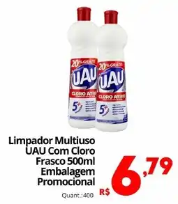 Althoff Supermercados Limpador multiuso uau com cloro oferta