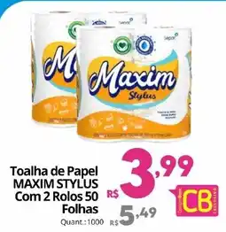 Althoff Supermercados Toalha de papel maxim stylus oferta