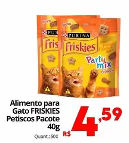 Althoff Supermercados Alimento para Gato FRISKIES Petiscos Pacote oferta