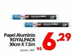 Althoff Supermercados Papel Alumínio Royalpack oferta