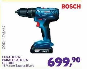 Furadeira E Parafusadeira Gsb180