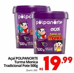 Althoff Supermercados Açaí polpanorte turma monica tradicional oferta