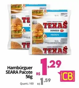 Althoff Supermercados Hambúrguer seara pacote oferta