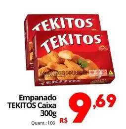 Althoff Supermercados Empanado tekitos caixa oferta