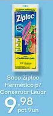 Saco Ziploc Hermetico P- Conservar Levar