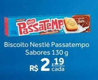 Verdemar Supermercado Biscoito Nestlé Passatempo Sabores oferta