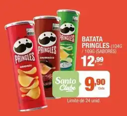 Santo Supermercados Batata pringles oferta