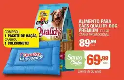 Santo Supermercados Alimento para cães qualidy dog premium oferta