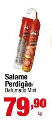 Santo Supermercados Salame Perdigão/ Defumado Mini oferta