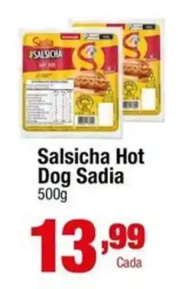 Santo Supermercados Salsicha hot dog sadia oferta