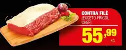 Santo Supermercados Contra filé oferta